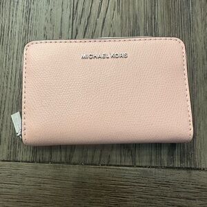 Michael Kors Blush Leather Wallet